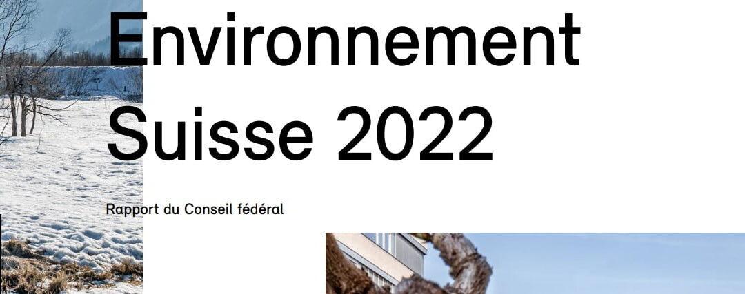 Environnement Suisse 2022