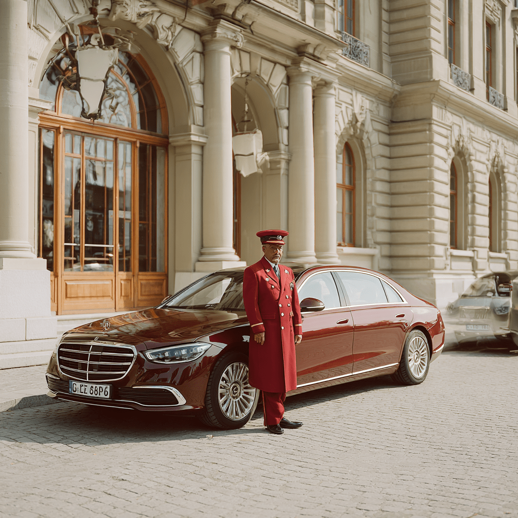 Concierge devant le Bernerhof