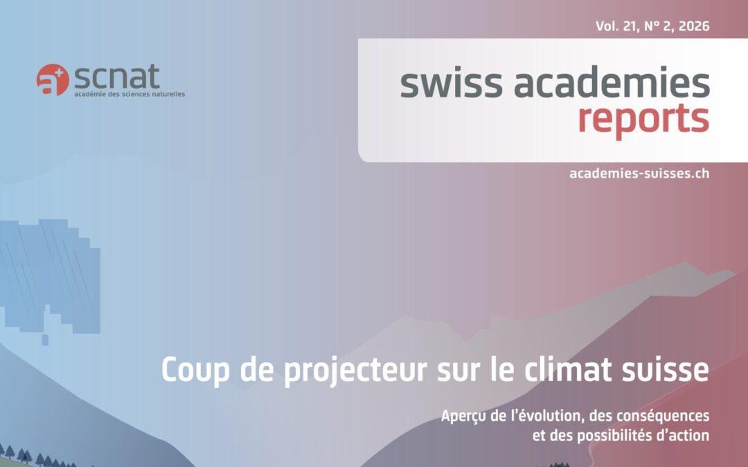 GIEC : le point pour la Suisse en 2026